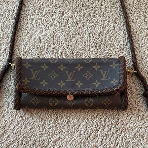 Louis Vuitton Dark Brown Monogram Crossbody Bag